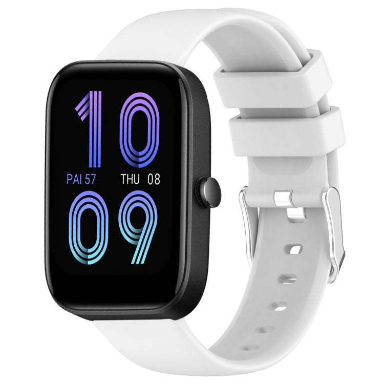 Cinturino per orologio in silicone tinta unita liscio da 20 mm, For Amazfit Bip 3, For Amazfit Bip 3 Pro