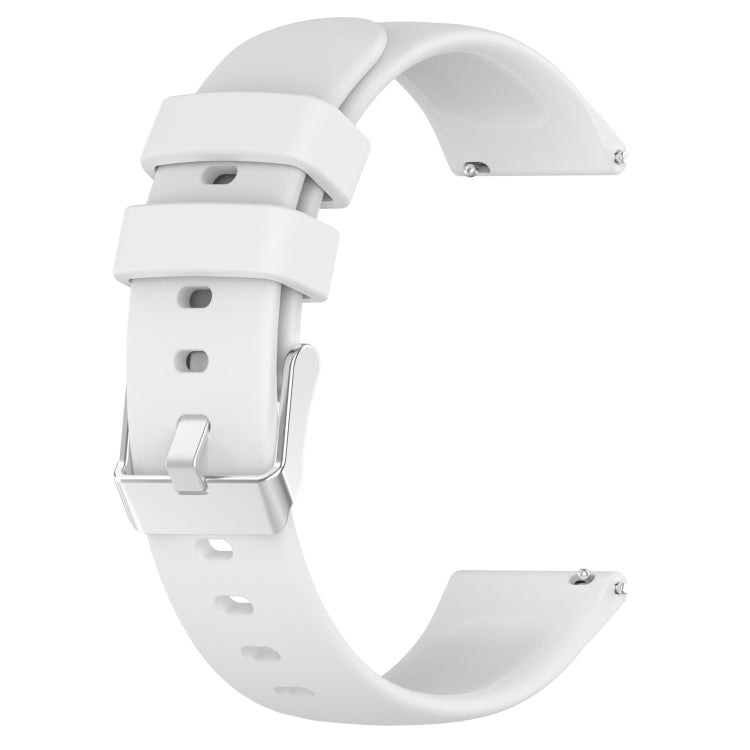 Cinturino per orologio in silicone tinta unita liscio da 20 mm, For Amazfit Bip 3, For Amazfit Bip 3 Pro