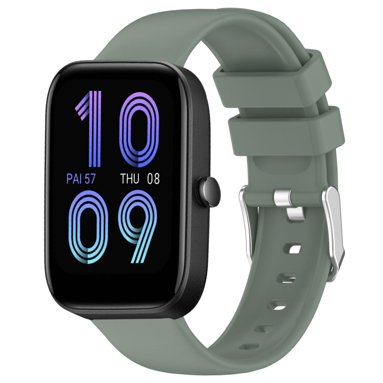 Cinturino per orologio in silicone tinta unita liscio da 20 mm, For Amazfit Bip 3, For Amazfit Bip 3 Pro