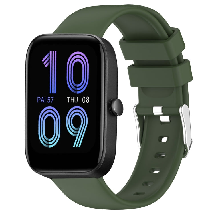 Cinturino per orologio in silicone tinta unita liscio da 20 mm, For Amazfit Bip 3, For Amazfit Bip 3 Pro