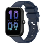 Cinturino per orologio in silicone tinta unita liscio da 20 mm, For Amazfit Bip 3, For Amazfit Bip 3 Pro