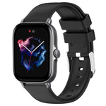Cinturino per orologio in silicone tinta unita liscio da 20 mm, For Amazfit GTS 3, For Amazfit GTS 2 Mini