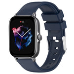 Cinturino per orologio in silicone tinta unita liscio da 20 mm, For Amazfit GTS 3, For Amazfit GTS 2 Mini