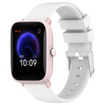 Cinturino per orologio in silicone tinta unita liscio da 20 mm, For Amazfit Pop Pro, For Amazfit Pop