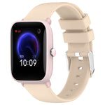 Cinturino per orologio in silicone tinta unita liscio da 20 mm, For Amazfit Pop Pro, For Amazfit Pop