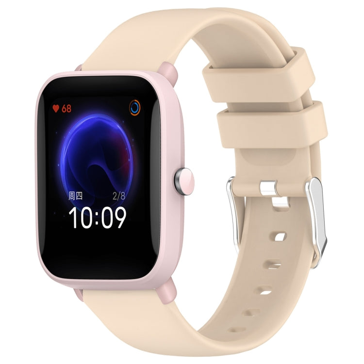 Cinturino per orologio in silicone tinta unita liscio da 20 mm, For Amazfit Pop Pro, For Amazfit Pop