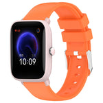 Cinturino per orologio in silicone tinta unita liscio da 20 mm, For Amazfit Pop Pro, For Amazfit Pop