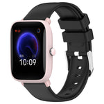 Cinturino per orologio in silicone tinta unita liscio da 20 mm, For Amazfit Pop Pro, For Amazfit Pop