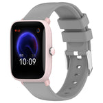 Cinturino per orologio in silicone tinta unita liscio da 20 mm, For Amazfit Pop Pro, For Amazfit Pop