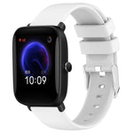 Cinturino per orologio in silicone tinta unita liscio da 20 mm, For Amazfit Pop Pro, For Amazfit Pop