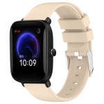 Cinturino per orologio in silicone tinta unita liscio da 20 mm, For Amazfit Pop Pro, For Amazfit Pop