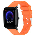 Cinturino per orologio in silicone tinta unita liscio da 20 mm, For Amazfit Pop Pro, For Amazfit Pop