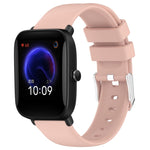 Cinturino per orologio in silicone tinta unita liscio da 20 mm, For Amazfit Pop Pro, For Amazfit Pop