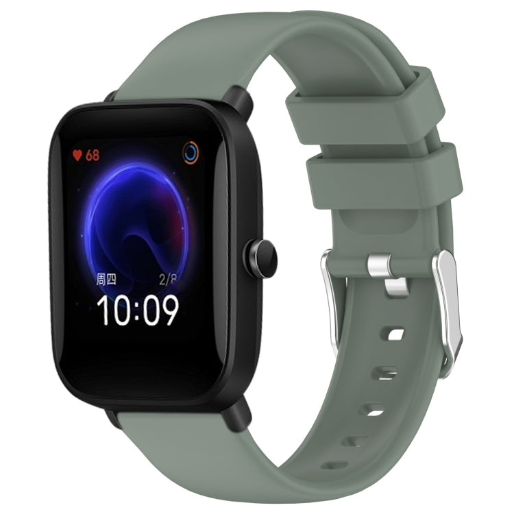 Cinturino per orologio in silicone tinta unita liscio da 20 mm, For Amazfit Pop Pro, For Amazfit Pop