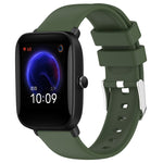 Cinturino per orologio in silicone tinta unita liscio da 20 mm, For Amazfit Pop Pro, For Amazfit Pop