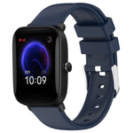 Cinturino per orologio in silicone tinta unita liscio da 20 mm, For Amazfit Pop Pro, For Amazfit Pop