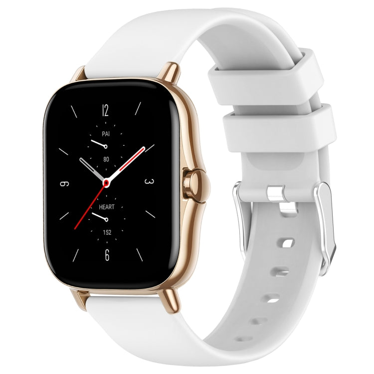 Cinturino per orologio in silicone tinta unita liscio da 20 mm, For Amazfit GTS 2