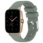 Cinturino per orologio in silicone tinta unita liscio da 20 mm, For Amazfit GTS 2