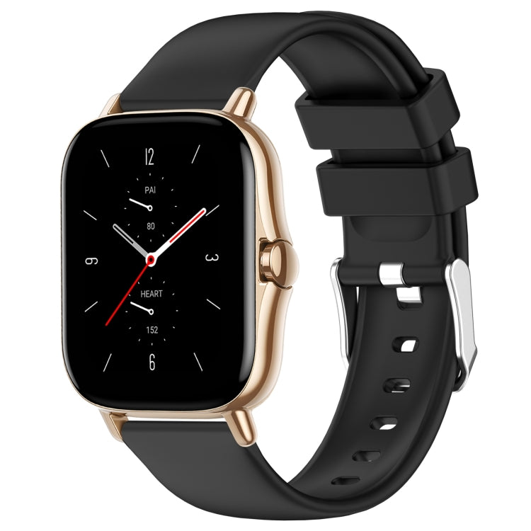 Cinturino per orologio in silicone tinta unita liscio da 20 mm, For Amazfit GTS 2