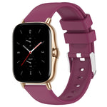 Cinturino per orologio in silicone tinta unita liscio da 20 mm, For Amazfit GTS 2