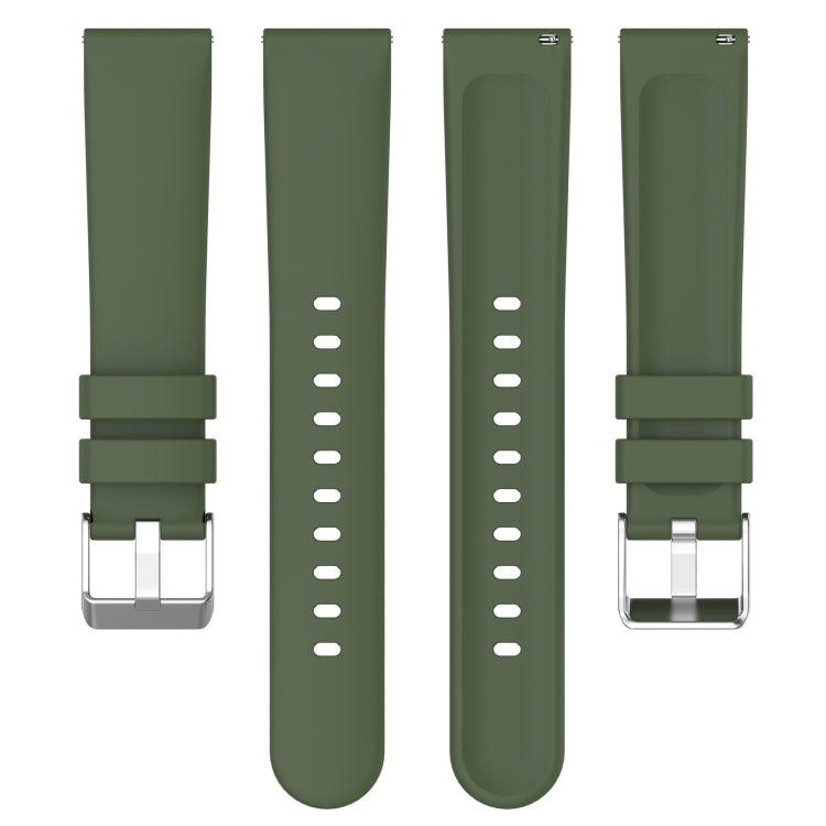 Cinturino per orologio in silicone tinta unita liscio da 20 mm, For Amazfit Pop Pro, For Amazfit Pop
