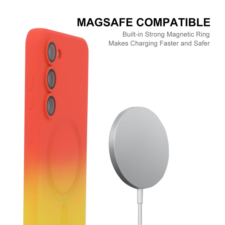 Custodia in silicone ENKAY MagSafe per Samsung Galaxy S23