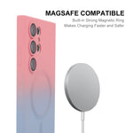 Custodia silicone ENKAY MagSafe per Samsung Galaxy S23 Ultra