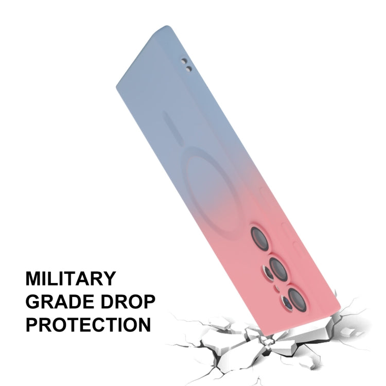 Custodia silicone ENKAY MagSafe per Samsung Galaxy S23 Ultra