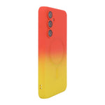Custodia silicone ENKAY MagSafe per Samsung Galaxy S25