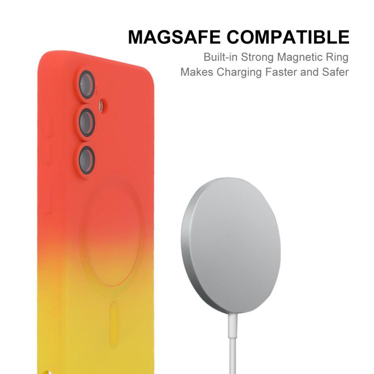Custodia silicone ENKAY MagSafe per Samsung Galaxy S24 Ultra