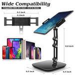 Supporto da tavolo pieghevole per smartphone e tablet
