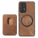 Custodia magnetica per telefono con borsa in pelle retrò, For Samsung Galaxy Note9, For Samsung Galaxy S8, For Samsung Galaxy A14 4G/5G, For Samsung Galaxy A12 5G