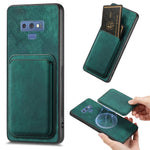 Custodia magnetica per telefono con borsa in pelle retrò, For Samsung Galaxy Note9, For Samsung Galaxy S8, For Samsung Galaxy A14 4G/5G, For Samsung Galaxy A12 5G