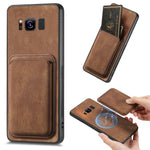 Custodia magnetica per telefono con borsa in pelle retrò, For Samsung Galaxy Note9, For Samsung Galaxy S8, For Samsung Galaxy A14 4G/5G, For Samsung Galaxy A12 5G