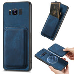 Custodia magnetica per telefono con borsa in pelle retrò, For Samsung Galaxy Note9, For Samsung Galaxy S8, For Samsung Galaxy A14 4G/5G, For Samsung Galaxy A12 5G