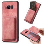 Custodia magnetica per telefono con borsa in pelle retrò, For Samsung Galaxy Note9, For Samsung Galaxy S8, For Samsung Galaxy A14 4G/5G, For Samsung Galaxy A12 5G