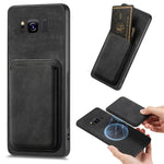 Custodia magnetica per telefono con borsa in pelle retrò, For Samsung Galaxy Note9, For Samsung Galaxy S8, For Samsung Galaxy A14 4G/5G, For Samsung Galaxy A12 5G