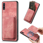 Custodia magnetica per telefono con borsa in pelle retrò, For Samsung Galaxy A72 5G, For Samsung Galaxy A52, For Samsung Galaxy Note20, For Samsung Galaxy A70 / A70s