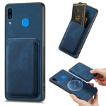Custodia magnetica per telefono con borsa in pelle retrò, For Samsung Galaxy A30/A20/M10s, For Samsung Galaxy Note10, For Samsung Galaxy Note10+, For Samsung Galaxy S8+