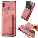 Custodia magnetica per telefono con borsa in pelle retrò, For Samsung Galaxy A30/A20/M10s, For Samsung Galaxy Note10, For Samsung Galaxy Note10+, For Samsung Galaxy S8+