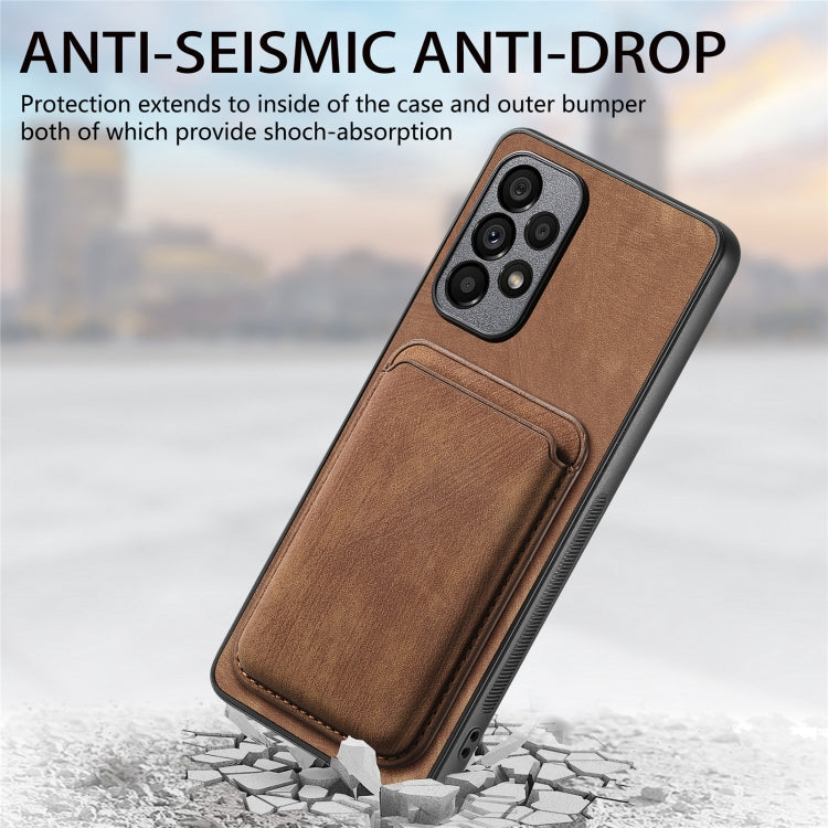 Custodia magnetica per telefono con borsa in pelle retrò, For Samsung Galaxy A05s, For Samsung Galaxy A25 5G, For Samsung Galaxy A34 5G, For Samsung Galaxy A73 5G