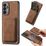 Custodia magnetica per telefono con borsa in pelle retrò, For Samsung Galaxy A05s, For Samsung Galaxy A25 5G, For Samsung Galaxy A34 5G, For Samsung Galaxy A73 5G