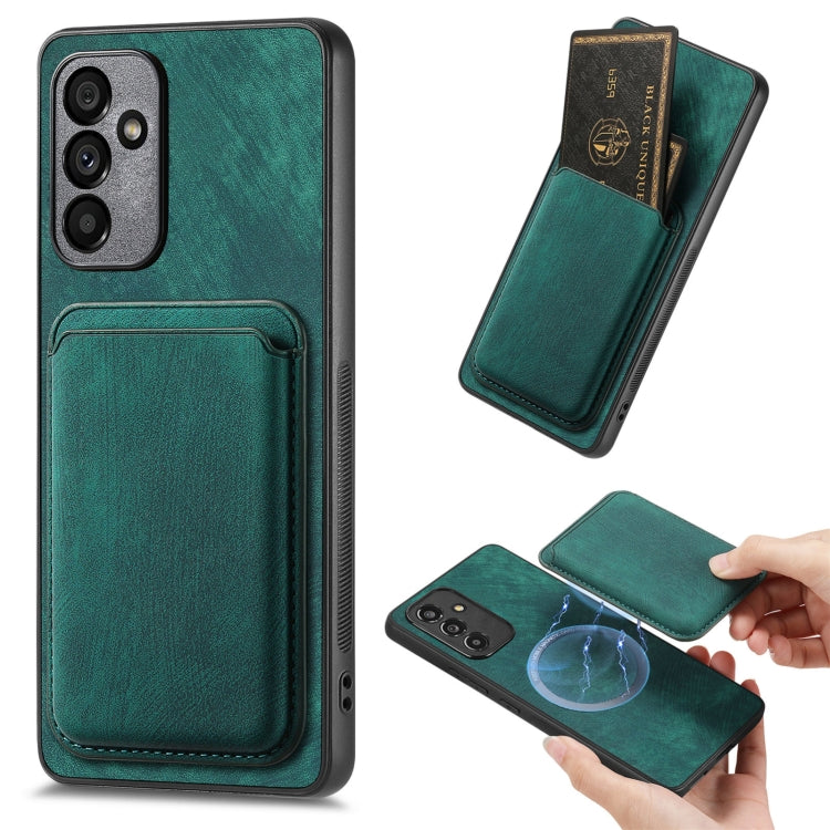 Custodia magnetica per telefono con borsa in pelle retrò, For Samsung Galaxy A05s, For Samsung Galaxy A25 5G, For Samsung Galaxy A34 5G, For Samsung Galaxy A73 5G