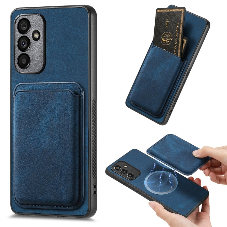 Custodia magnetica per telefono con borsa in pelle retrò, For Samsung Galaxy A05s, For Samsung Galaxy A25 5G, For Samsung Galaxy A34 5G, For Samsung Galaxy A73 5G