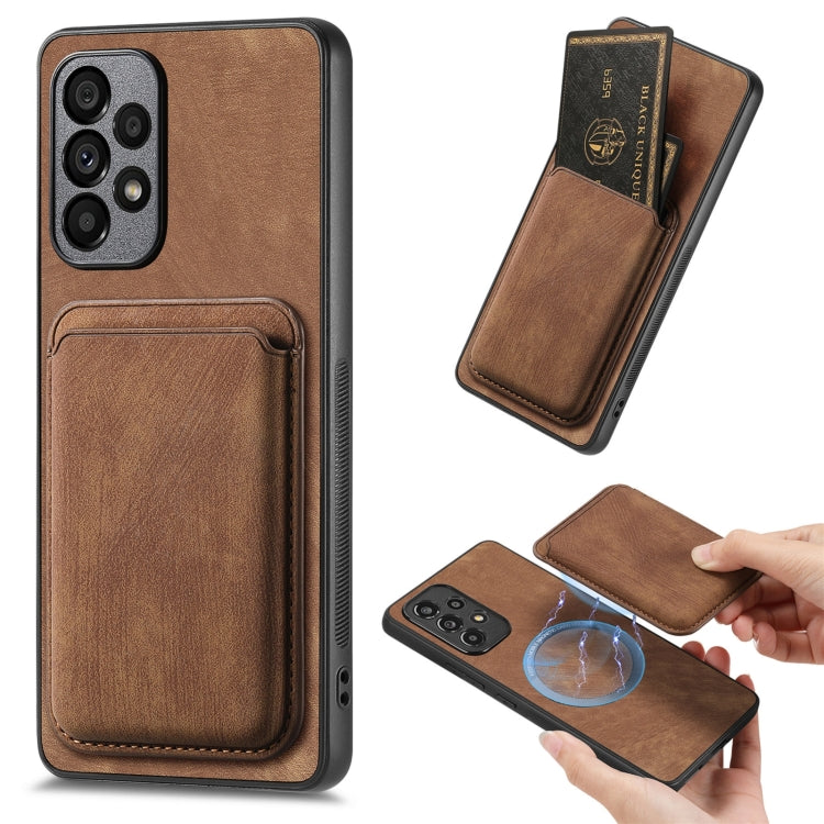 Custodia magnetica per telefono con borsa in pelle retrò, For Samsung Galaxy A33 5G, For Samsung Galaxy A22 4G, For Samsung Galaxy A22 5G, For Samsung Galaxy A32 4G