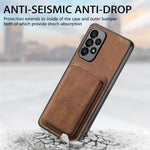 Custodia magnetica per telefono con borsa in pelle retrò, For Samsung Galaxy A33 5G, For Samsung Galaxy A22 4G, For Samsung Galaxy A22 5G, For Samsung Galaxy A32 4G