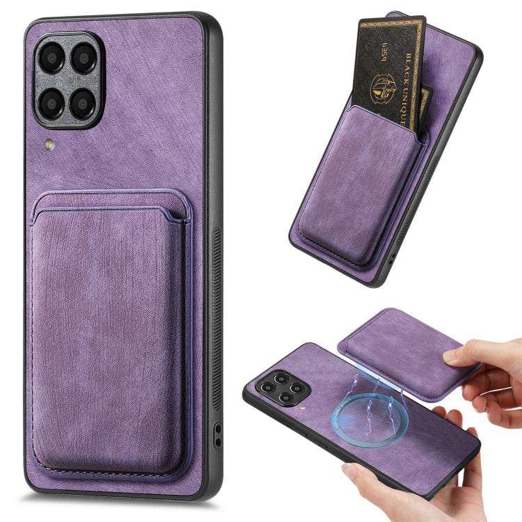 Custodia magnetica per telefono con borsa in pelle retrò, For Samsung Galaxy A33 5G, For Samsung Galaxy A22 4G, For Samsung Galaxy A22 5G, For Samsung Galaxy A32 4G