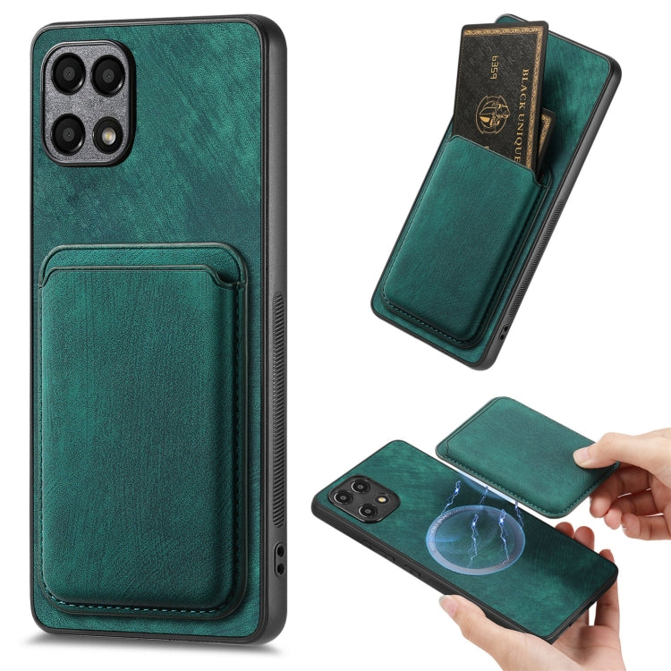Custodia magnetica per telefono con borsa in pelle retrò, For Samsung Galaxy A33 5G, For Samsung Galaxy A22 4G, For Samsung Galaxy A22 5G, For Samsung Galaxy A32 4G