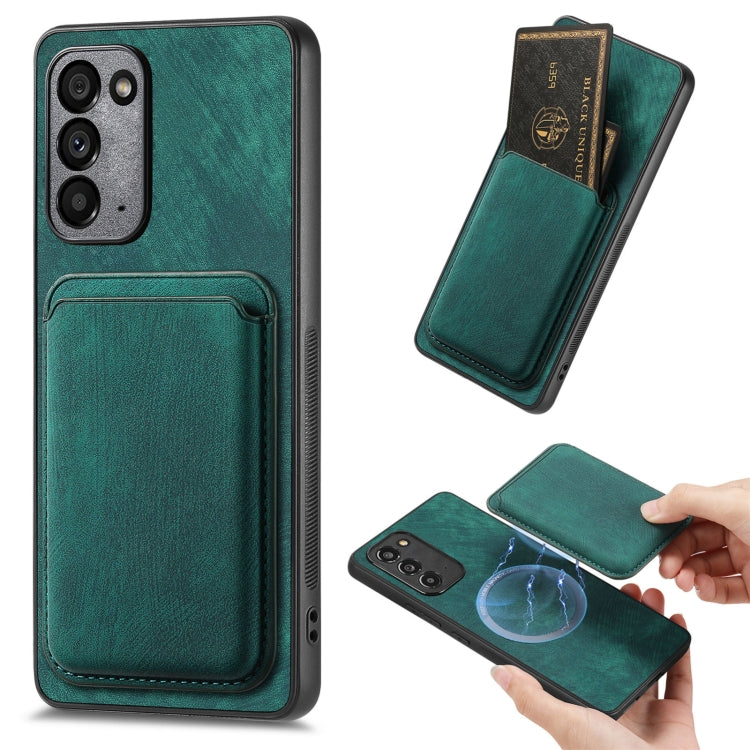 Custodia magnetica per telefono con borsa in pelle retrò, For Samsung Galaxy A72 5G, For Samsung Galaxy A52, For Samsung Galaxy Note20, For Samsung Galaxy A70 / A70s