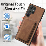 Custodia magnetica in pelle per Samsung Galaxy S25 Ultra